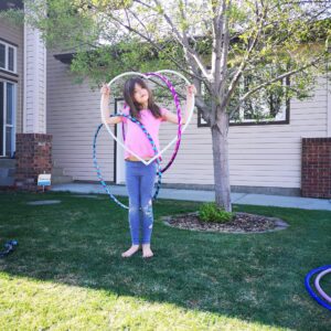 Kids Hula Hoop Class Birthday Party